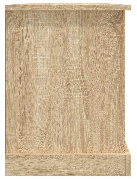 Sonoma tölgyszínű szerelt fa TV-szekrény 99,5x35,5x48 cm