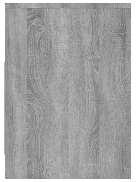 Szürke sonoma szerelt fa TV-szekrény 102x37,5x52,5 cm