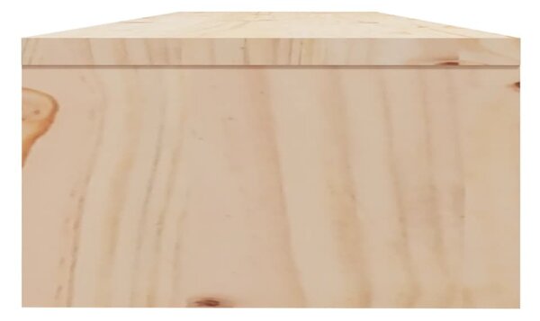 Tömör fenyőfa monitorállvány 100 x 24 x 13 cm