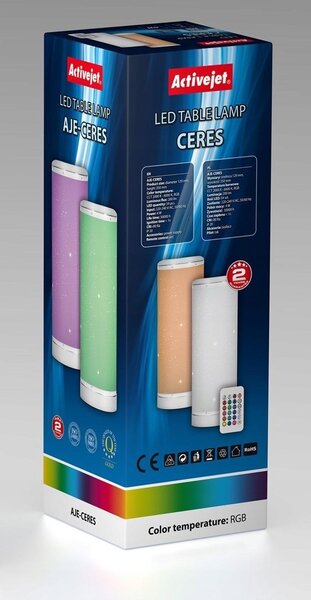 Activejet Led Lámpara Decorativa Aje-ceres Rgb