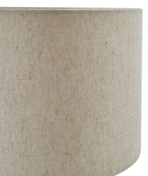 Lindby asztali lámpa, alabástrom, fehér/bézs, Ø 25 cm, márvány, E27, Krém / borostyánsárga, Nappali / Étkező, Textil / szövet / selyem, Skandináv