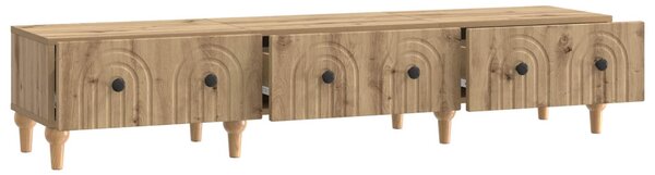 TV szekrény Kézműves Tölgy 147 x 34,5 x 30 cm Szerelt Fa