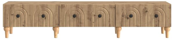 TV szekrény Kézműves Tölgy 147 x 34,5 x 30 cm Szerelt Fa