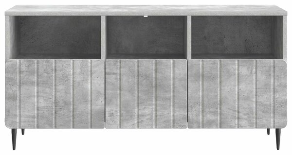TV szekrény fiókkal Betonszürke 102 x 34,5 x 50 cm Szerelt Fa