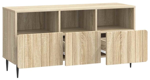TV szekrény fiókkal Sonoma Tölgy 102 x 34,5 x 50 cm Szerelt Fa
