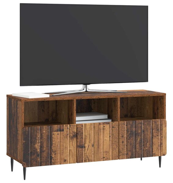 TV szekrény fiókkal Antik Fa 102 x 34,5 x 50 cm Szerelt Fa