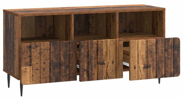 TV szekrény fiókkal Antik Fa 102 x 34,5 x 50 cm Szerelt Fa
