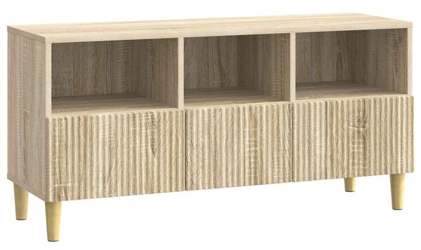 TV szekrény fiókkal Sonoma Tölgy 102 x 34,5 x 50 cm Szerelt Fa