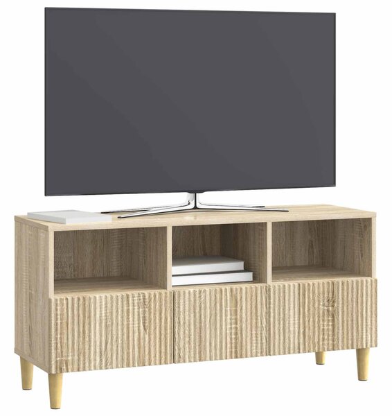 TV szekrény fiókkal Sonoma Tölgy 102 x 34,5 x 50 cm Szerelt Fa