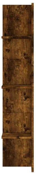 Füstös tölgy színű szerelt fa TV-szekrény 152x22x113 cm