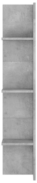 Betonszürke szerelt fa TV-szekrény 152x22x113 cm