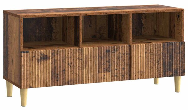 TV szekrény fiókkal Antik Fa 102 x 34,5 x 50 cm Szerelt Fa