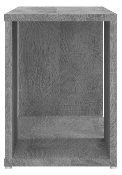 Szürke sonoma színű szerelt fa TV-szekrény 60 x 24 x 32 cm