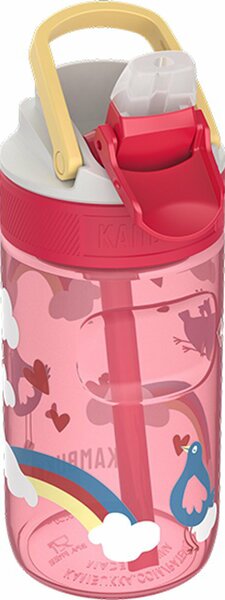 Kambukka Lagoon Love Birds 400ml Gyerek Kulacs - Rózsaszín/Mintás
