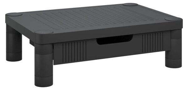 Fekete monitorállvány 43 x 30,5 x 13 cm