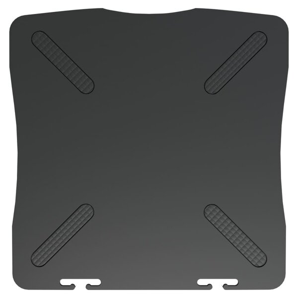Fekete monitorállvány 33,5 x 34 x 10,5 cm