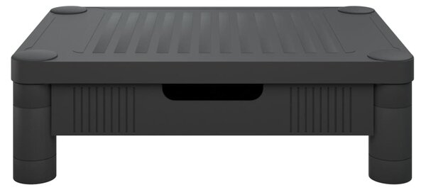Fekete monitorállvány 43 x 30,5 x 13 cm