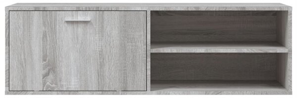 Szürke sonoma szerelt fa TV-szekrény 120 x 34 x 37 cm