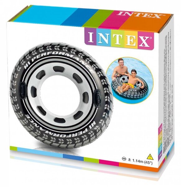 Intex: Monster autógumi mintás felfújható úszógumi