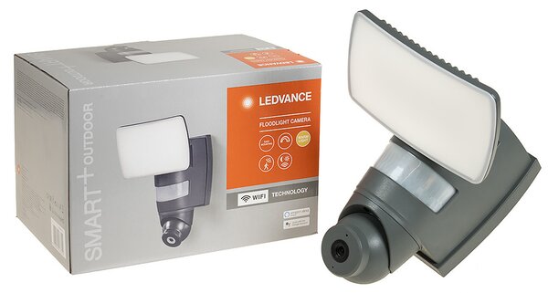 Ledvance Smart+ WIFI kamerás LED reflektor, mozgásérzékelővel, 24 W, melegfehér (Floodlight Camera)