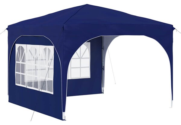 Parti sátor 290 x 290 x 245 cm Kék 210D Oxford ezüst bevonattal