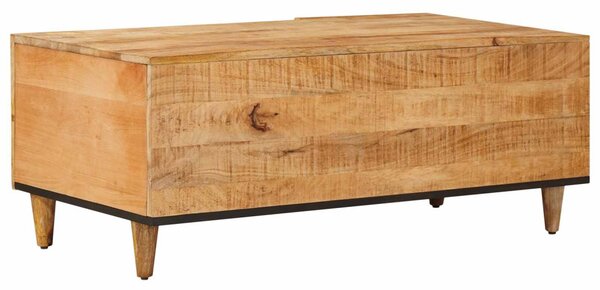 Dohányzóasztal Barna 100 x 54 x 40 cm Tömör Mangófát