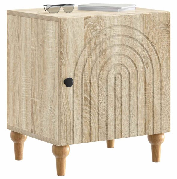 Éjjeliszekrény 2 pcs Sonoma Tölgy 43 x 34,5 x 50 cm Szerelt Fa
