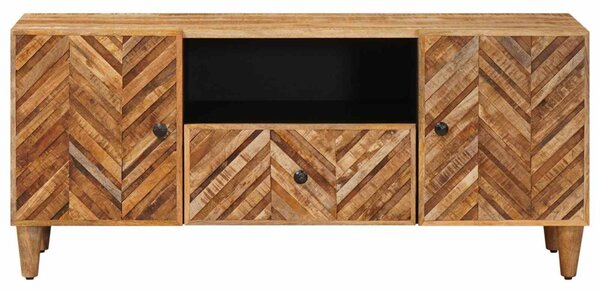 Tároló szekrények Barna 105 x 33,5 x 46 cm Tömör Mangófát