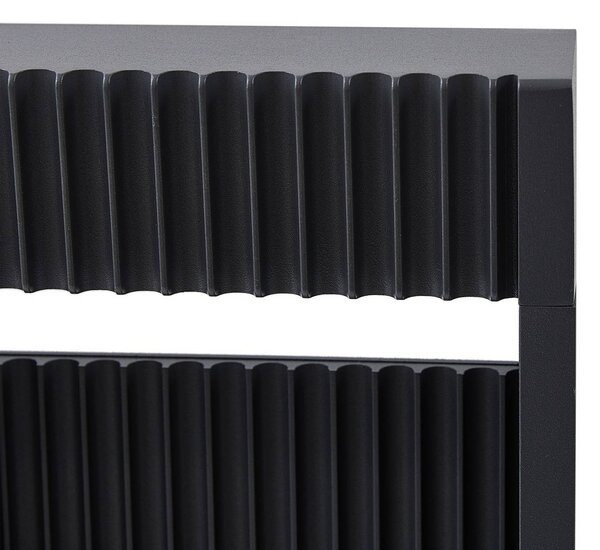 Lucande LED útvilágítás Tavion, 60 cm, antracit, IP65, Fekete, Alumínium, Modern