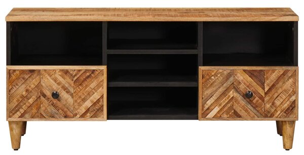 Tároló szekrények Barna 100 x 33,5 x 46 cm Tömör Mangófát