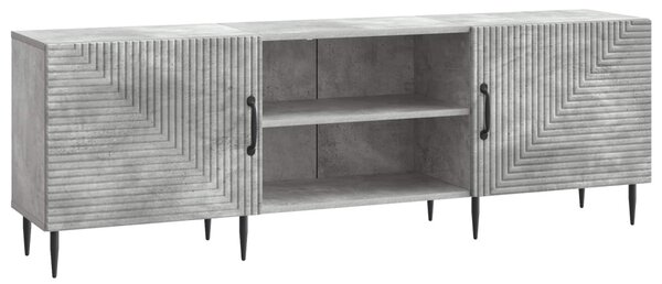 TV szekrény Betonszürke 150 x 31 x 50 cm Szerelt Fa