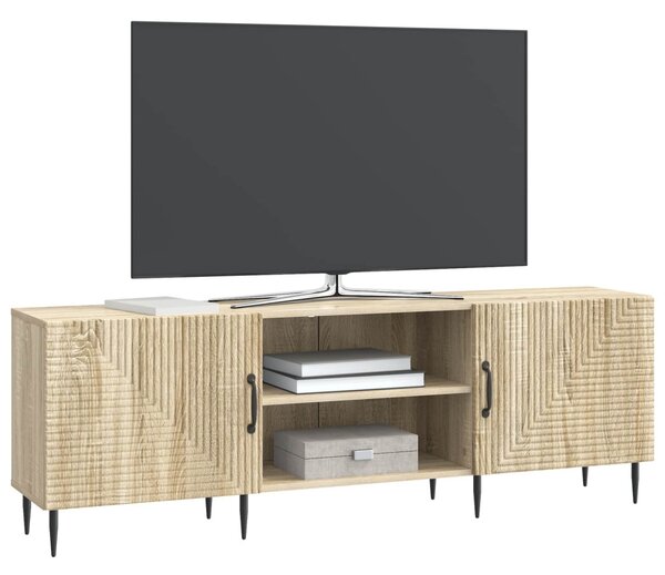 TV szekrény Sonoma Tölgy 150 x 31 x 50 cm Szerelt Fa