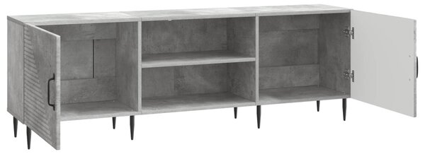 TV szekrény Betonszürke 150 x 31 x 50 cm Szerelt Fa