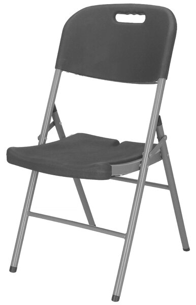 Springos összecsukható kerti Szék 90x57cm - Fekete