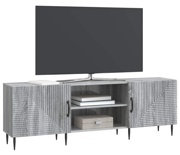 TV szekrény Szürke Sonoma 150 x 31 x 50 cm Szerelt Fa