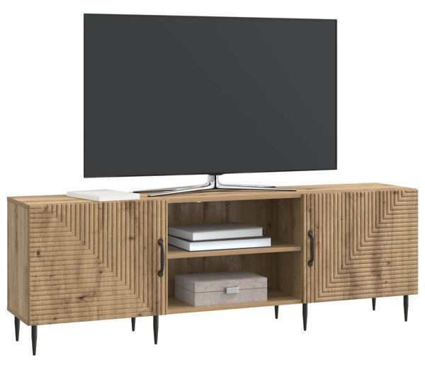 TV szekrény Kézműves Tölgy 150 x 31 x 50 cm Szerelt Fa