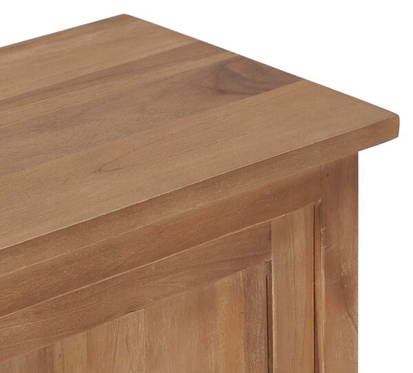 Tömör tíkfa TV-szekrény 90 x 30 x 35 cm