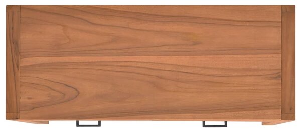 Újrahasznosított tíkfa TV-szekrény 100 x 40 x 45 cm