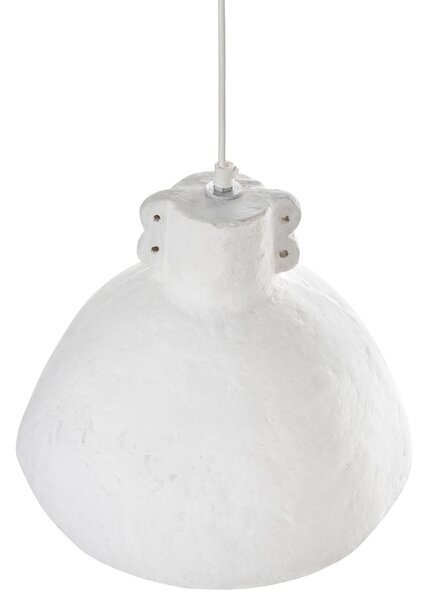 Függőlámpa MIGUELETE Papírmasé Fehér