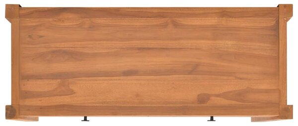 Újrahasznosított tíkfa TV-szekrény 100 x 40 x 45 cm