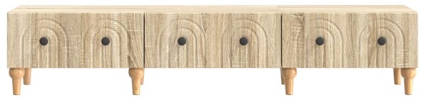 TV szekrény fiókkal Sonoma Tölgy 147 x 34,5 x 30 cm Szerelt Fa