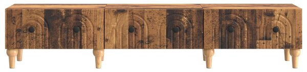 TV szekrény fiókkal Antik Fa 147 x 34,5 x 30 cm Szerelt Fa