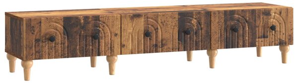 TV szekrény fiókkal Antik Fa 147 x 34,5 x 30 cm Szerelt Fa