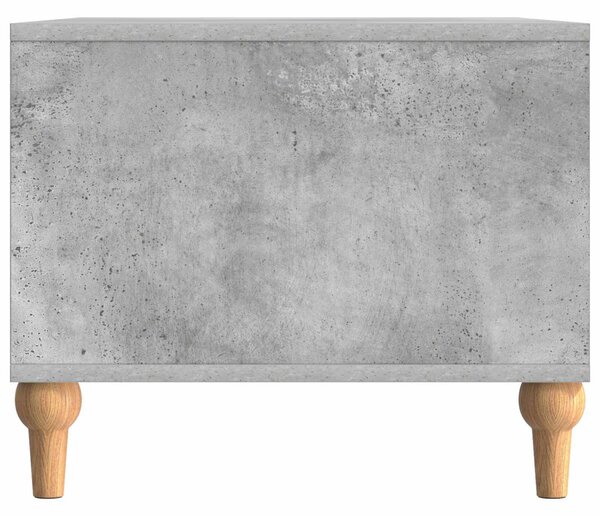 Dohányzóasztal Betonszürke 90 x 50 x 40 cm Szerelt Fa