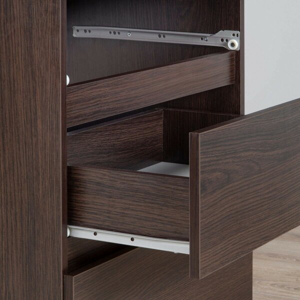 Irodai Polcos szekrény P180_60 - wenge
