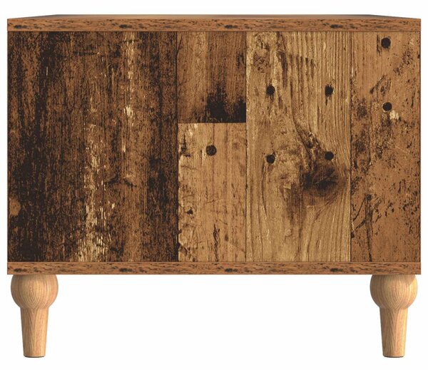 Dohányzóasztal Antik Fa 90 x 50 x 40 cm Szerelt Fa