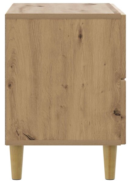 Éjjeliszekrény Kézműves Tölgy 62 x 34,5 x 48 cm Szerelt Fa