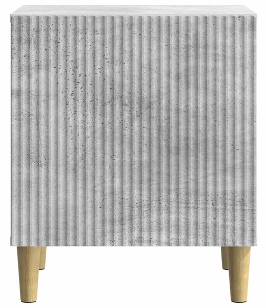 Éjjeliszekrény Betonszürke 43 x 34,5 x 50 cm Szerelt Fa