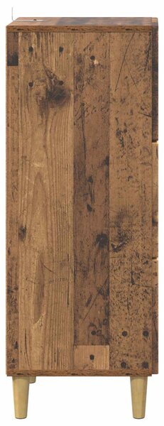 Fiókos szekrény Antik Fa 33 x 34,5 x 90 cm Szerelt Fa