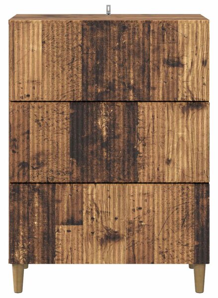 Fiókos szekrény Antik Fa 66 x 34,5 x 90 cm Szerelt Fa